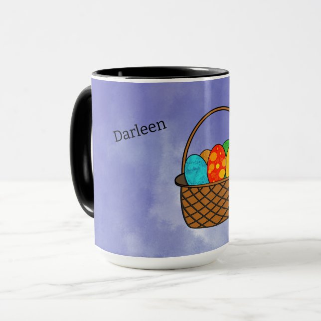 Taza Cesta de Pascua (Anverso izquierdo)