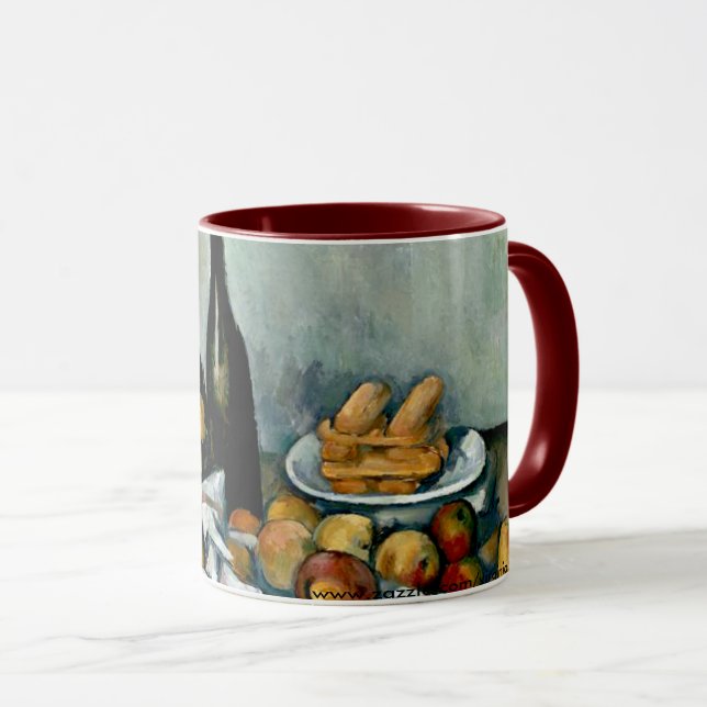 Taza Cezanne - Cesta de Manzanas (Anverso derecho)