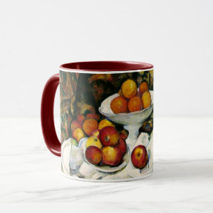 Taza Cezanne - manzanas y Naranjas