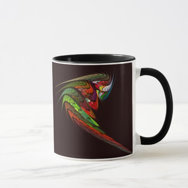 Taza Chameleon Resumen Café Mug (Derecha)