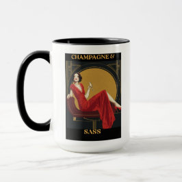 Taza Champagne Y Sass Mug