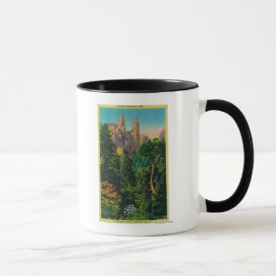 Taza Chapiteles de la catedral y valle de Yosemite