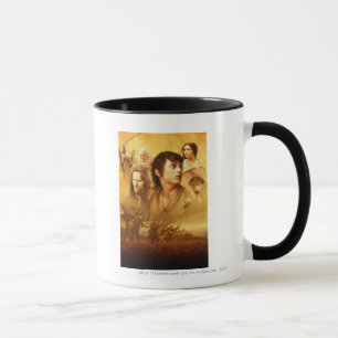 Taza Character Collage