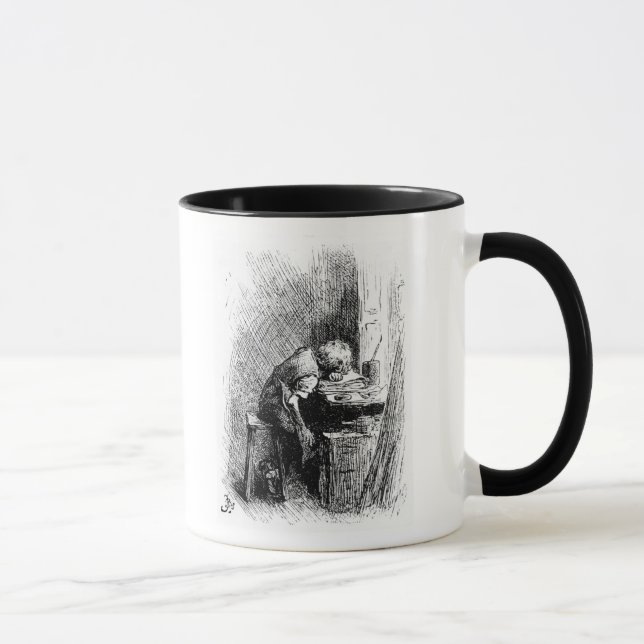 Taza Charles Dickens en la fábrica que se ennegrece (Derecha)