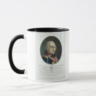 Taza Charles-Louis-Auguste Fouquet (1684-1761) del 'Po