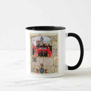 Taza Charles VI del entierro de Francia