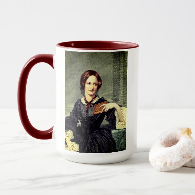 Taza Charlotte Bronte | Café Mug (Con donut)