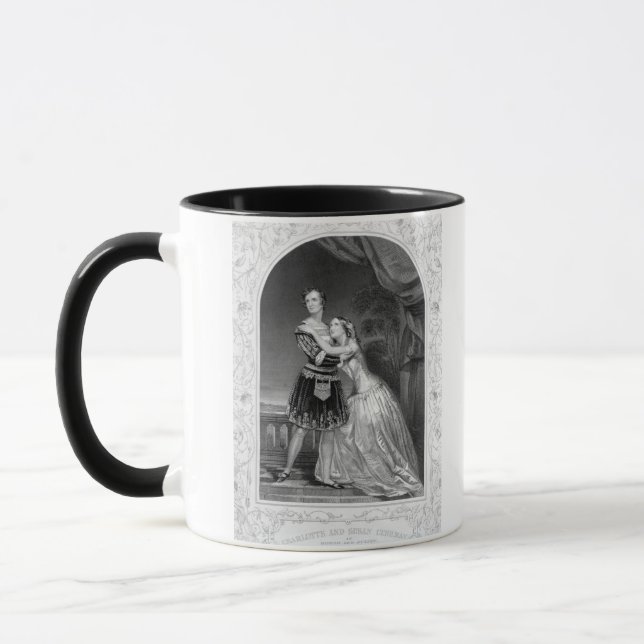 Taza Charlotte y Susan Cushman como Romeo y Juliet, A (Izquierda)