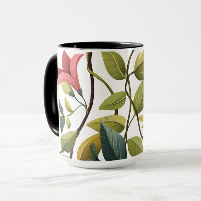 Taza Charming Floral Print Coffee Mug (Anverso izquierdo)
