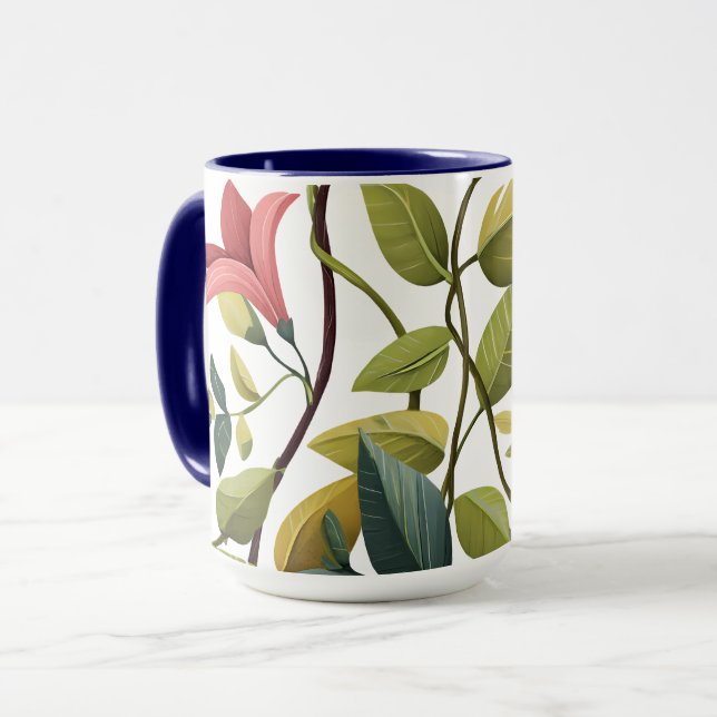 Taza Charming Floral Print Coffee Mug (Anverso izquierdo)