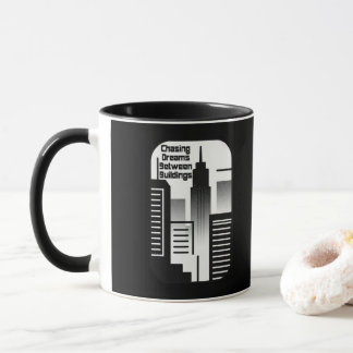 Taza Chasing Dreams Between Buildings Urban Design