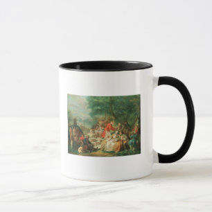 Taza Chasse del La, siglo XVIII