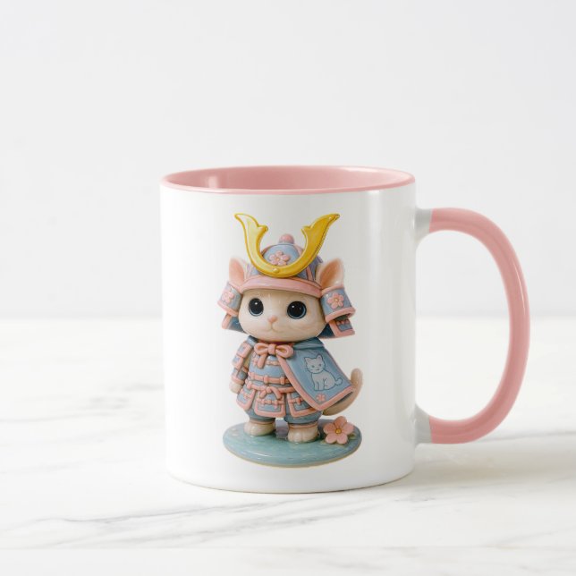 Taza Chat guerrier samouraï (Derecha)
