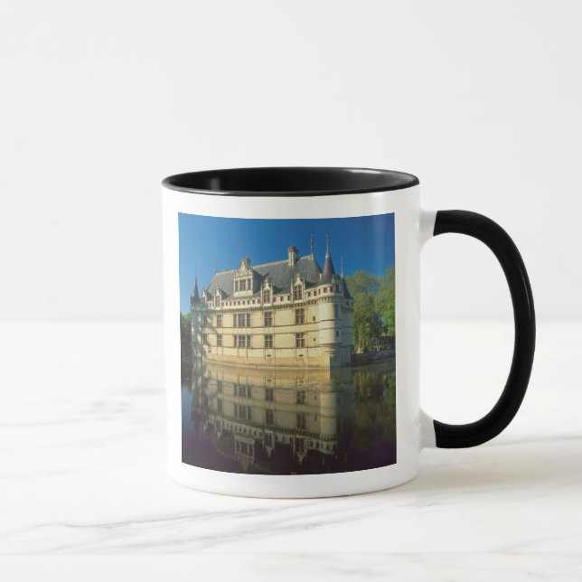 Taza Chateau de Azay-le-Rideau, Indre-et-Loire, (Derecha)