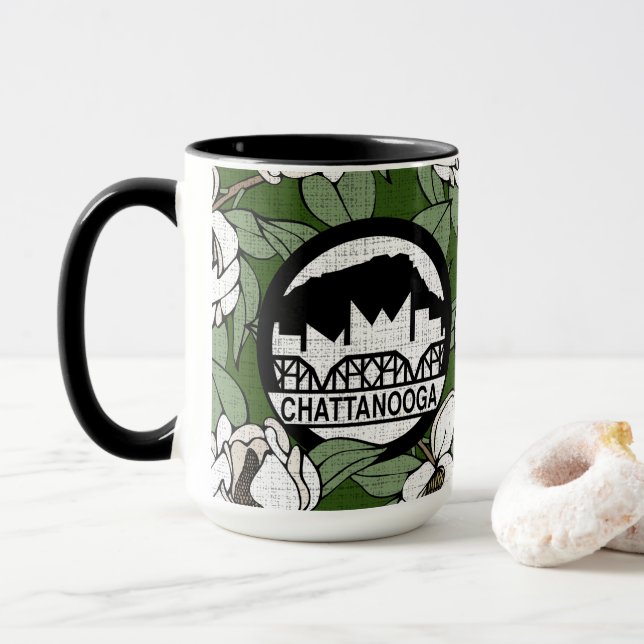 Taza Chattanooga Magnolia Mug (Con donut)