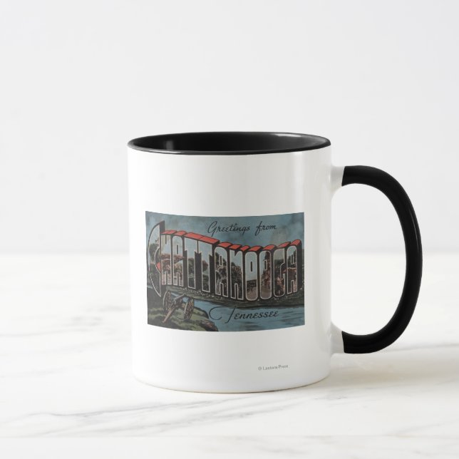 Taza Chattanooga, Tennessee (Escena del Río) (Derecha)