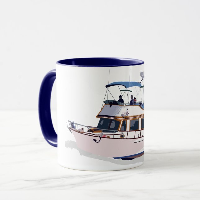 TAZA CHB DIESEL TRAWLER (Anverso izquierdo)