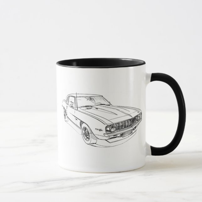 Taza Che Camaro 1969 Z28 (Derecha)