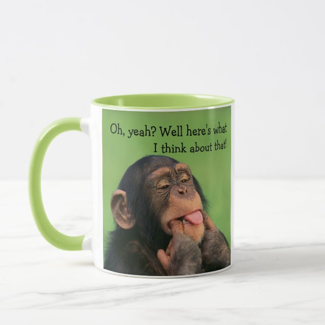 Taza Cheeky Chimp (Izquierda)