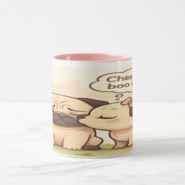 Taza Cheer Up Boo Boo: Cute Pug Mug