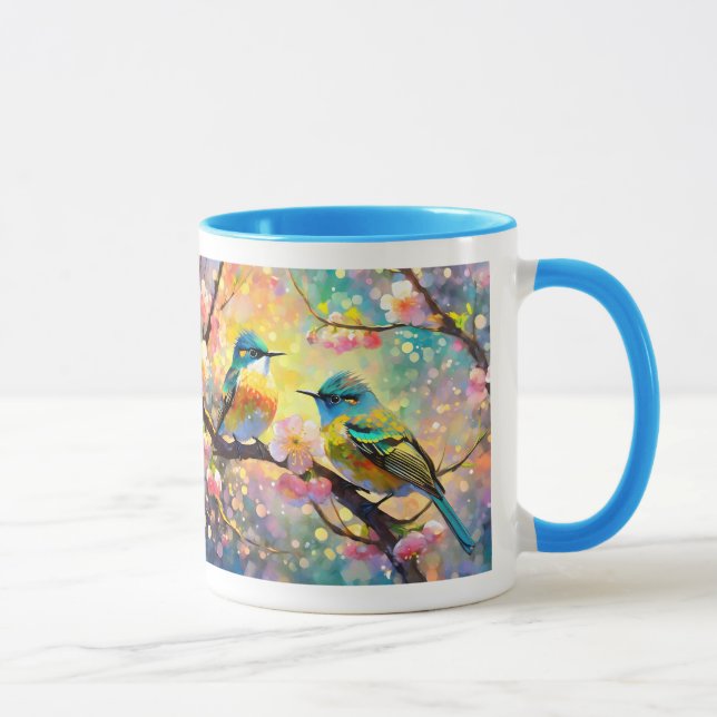 Taza Cherry Blossom Fantasy Sunrise Songbirds (Derecha)