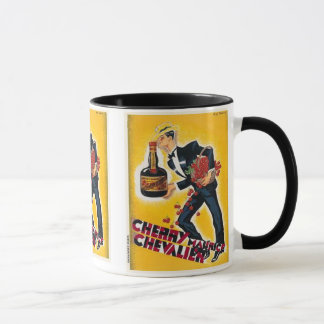 Taza Cherry Maurice Chevalier Vintage Label Mug