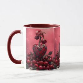 Taza Cherry Steampunk Valentine
