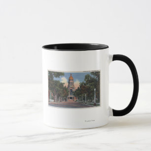 Taza Cheyenne, WY - vista del capitolio del estado y
