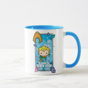 Taza Chibi Aquaman - Nadaré Los Siete Mares