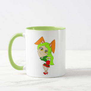Taza chibi bunnygirl mug