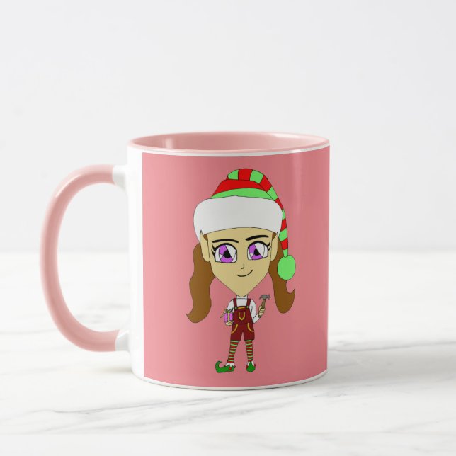 Taza chibi elf (Izquierda)
