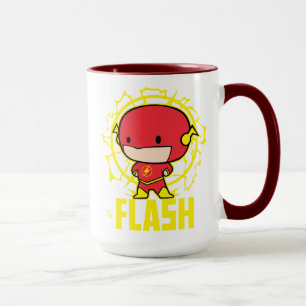 Taza Chibi Flash Con Electricidad