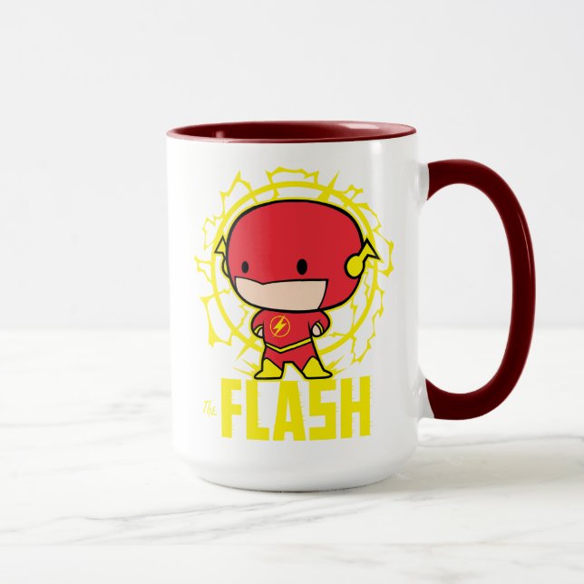 Taza Chibi Flash Con Electricidad (Derecha)