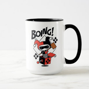 Taza Chibi Harley-Quinn-In-A-Box Con Martillo