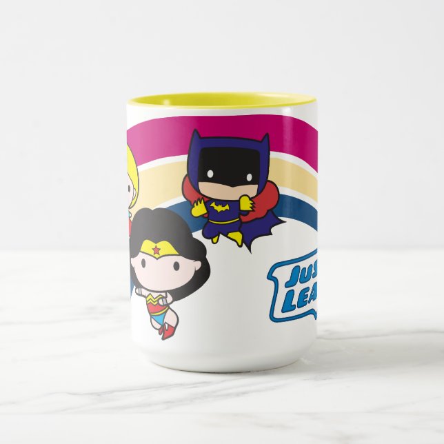Taza Chibi Justice League Rainbow (Centro)