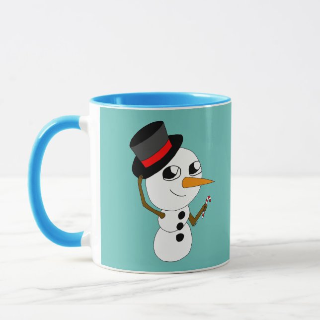 Taza chibi smowman (Izquierda)