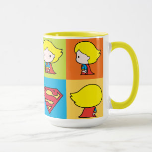 Taza Chibi Supergirl Character Turnaround