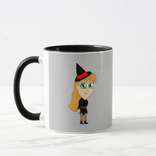 Taza chibi witch
