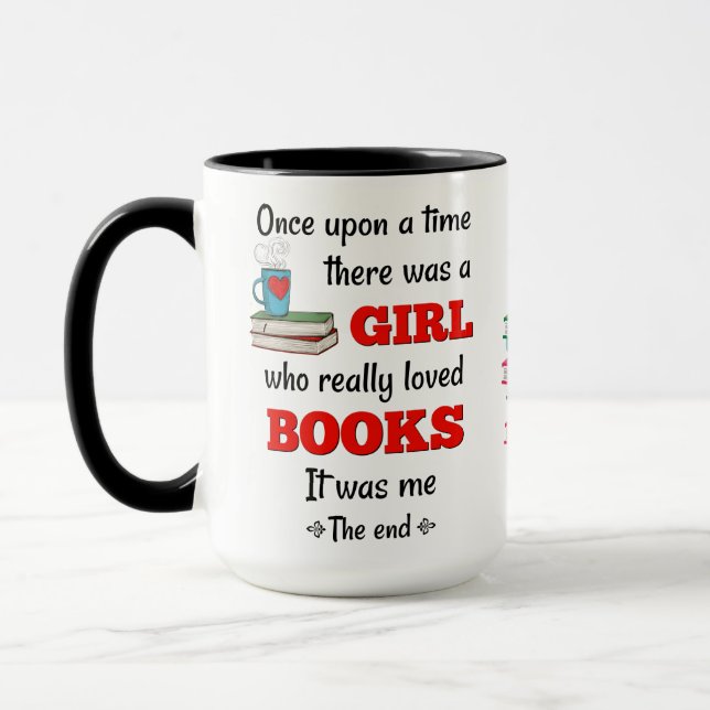 Taza Chica a quien le encantaban los libros (Izquierda)