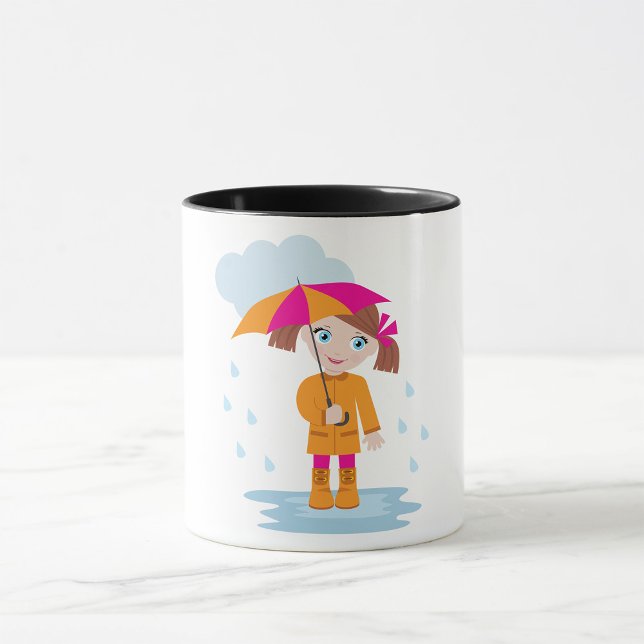 Taza Chica Bajo Un Paraguas (Subido por el creador)