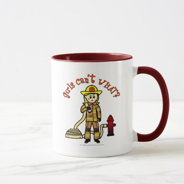 Taza Chica bombero rubio (Derecha)