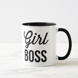 Taza CHICA BOSS | Mug de tipografía retro