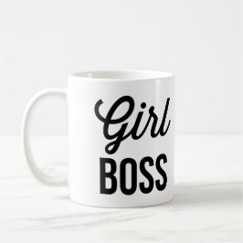 Taza CHICA BOSS | Mug de tipografía retro