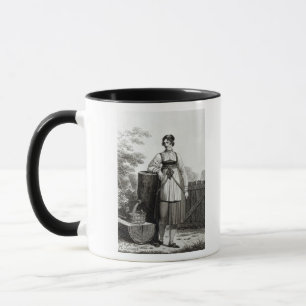 Taza Chica campesino de Tirollian, 1817