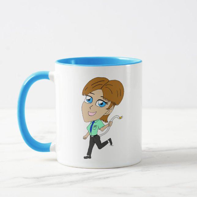 Taza chica chibi con cola (Izquierda)
