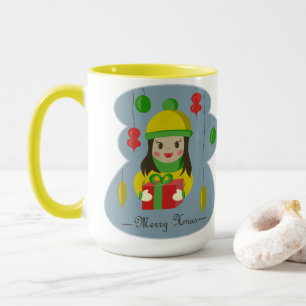 Taza Chica con caja de regalo para Navidades