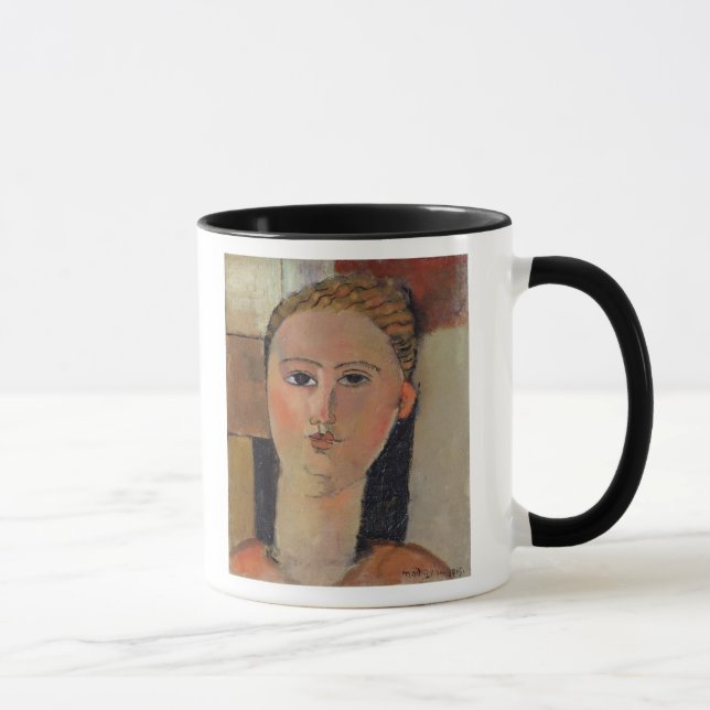 Taza Chica con el pelo rojo, 1915 (Derecha)