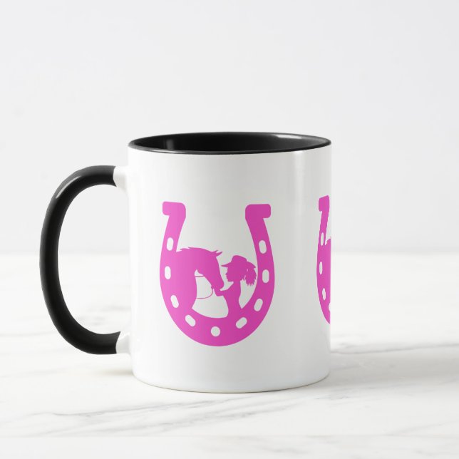 Taza Chica con herradura y Gorra occidental herradura r (Izquierda)