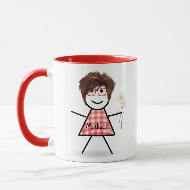 Taza Chica con maricones y cita Inspiradora (Izquierda)