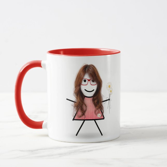 Taza Chica con maricones y cita Inspiradora (Izquierda)